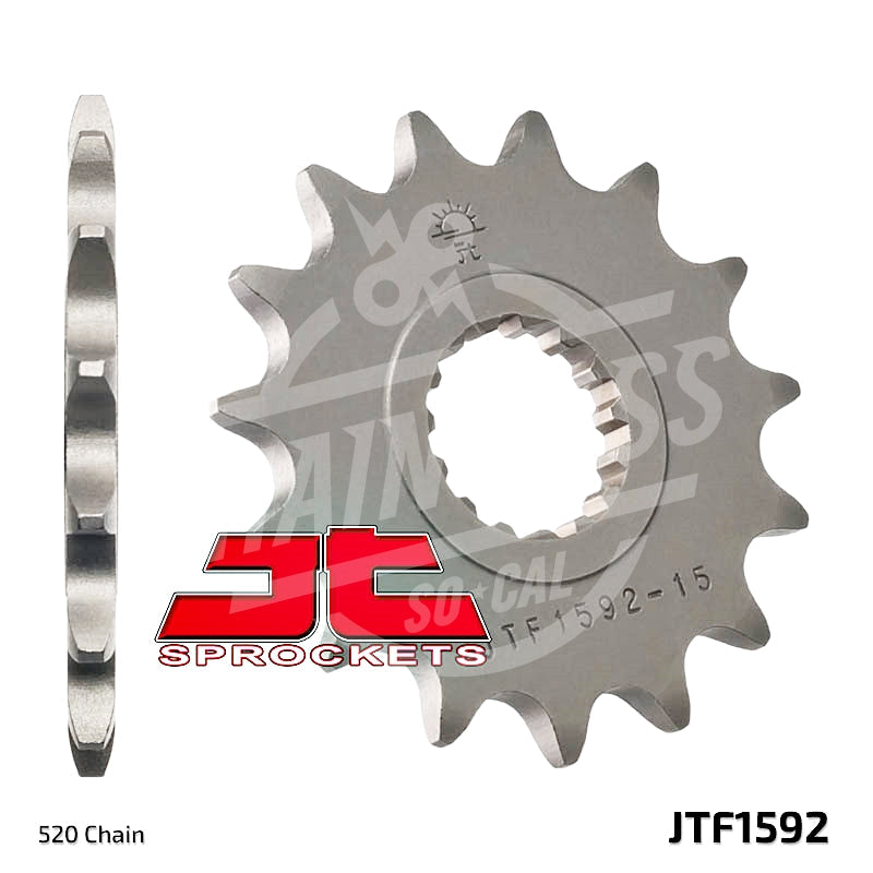 JT Sprockets 520 Front Sprocket Steel Natural JTF1592