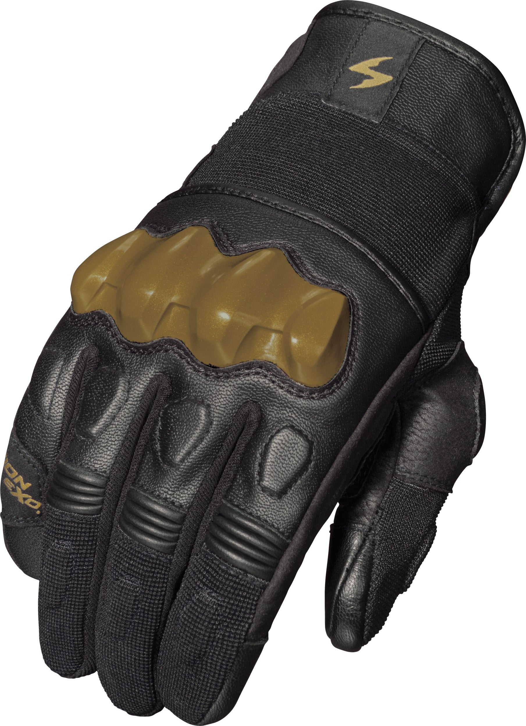 Hybrid Air Gloves Black/Gold 3x
