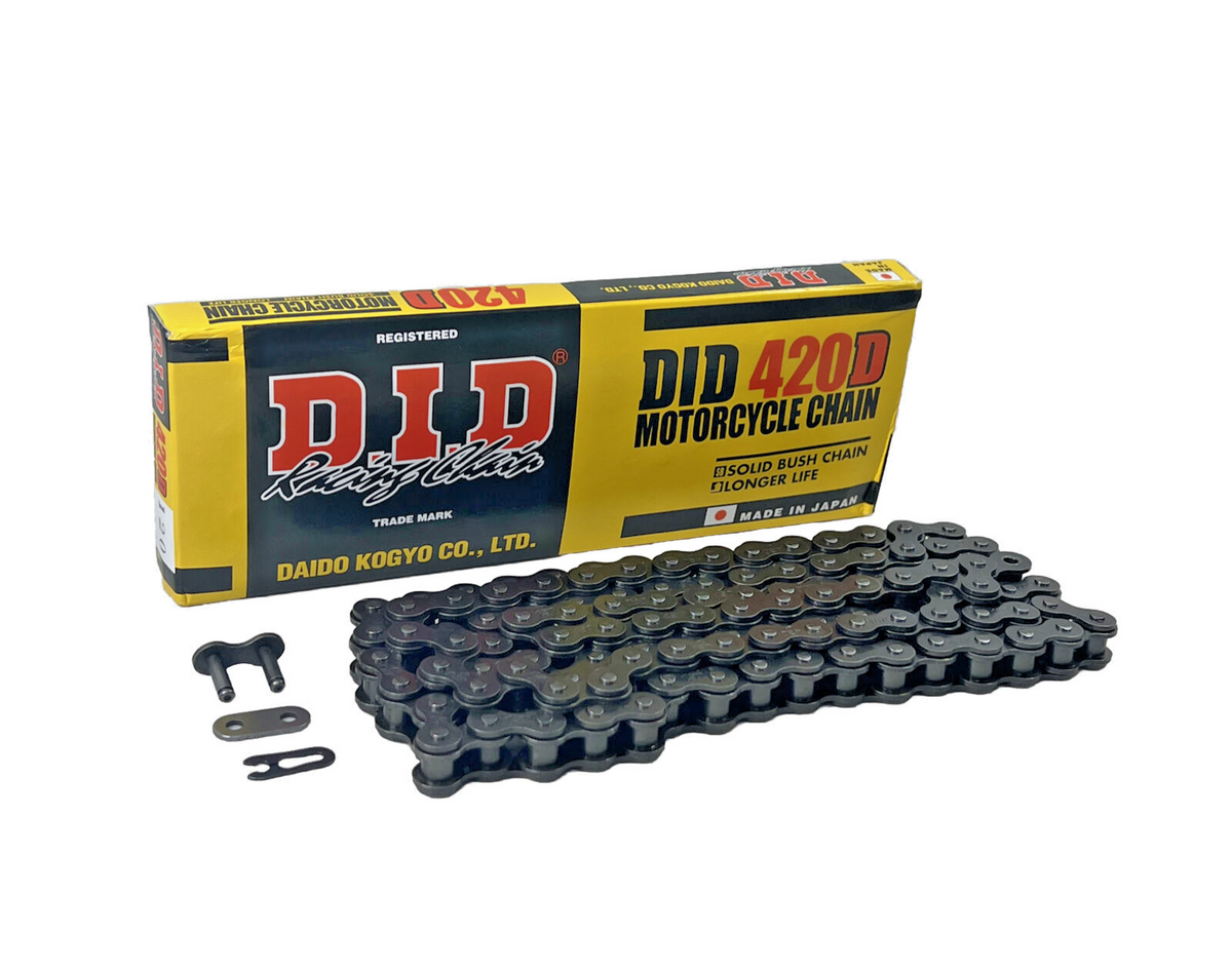 DID Standard 520 Non O-Ring Chain 118 Link D.I.D 520X118RB DID Standard 520 Non O-Ring Chain 118 Link D.I.D 520X118RB