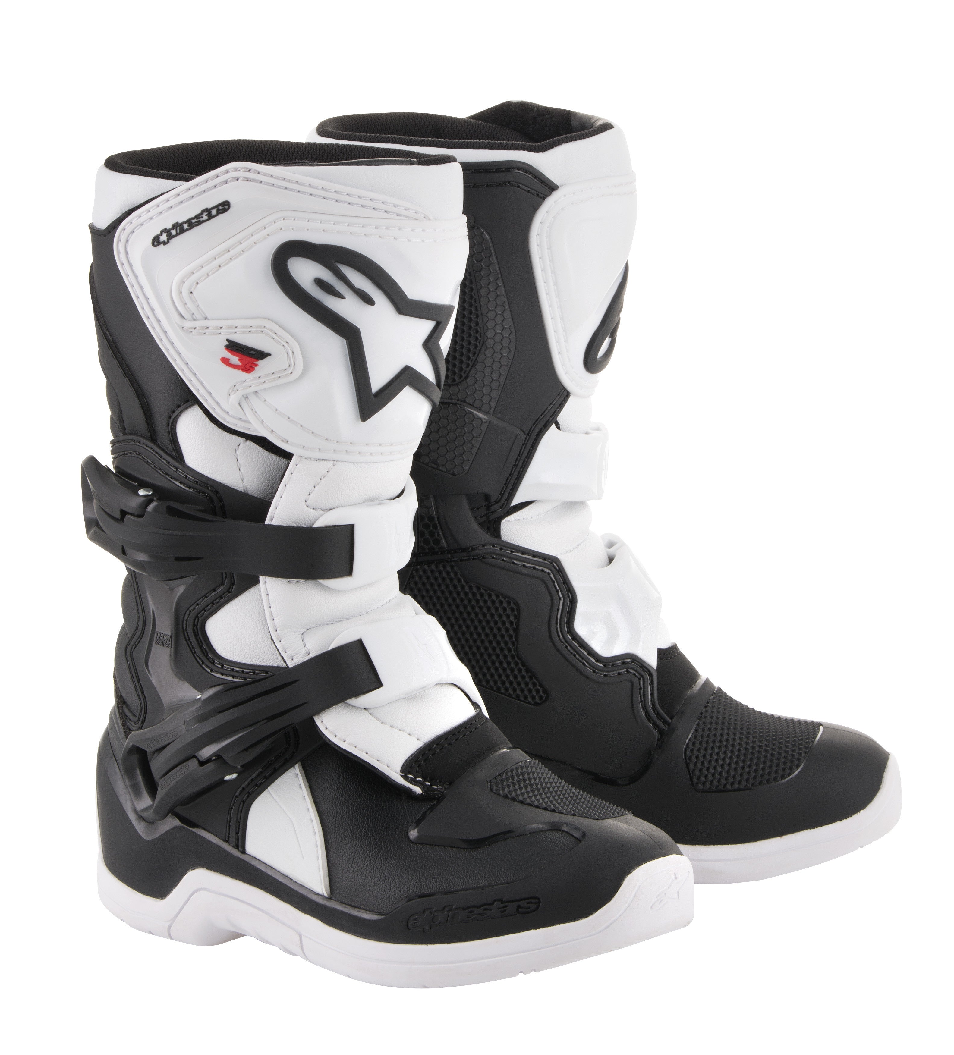 Alpinestars Tech 3S Boots Black/White Youth 12 2014518-12-12