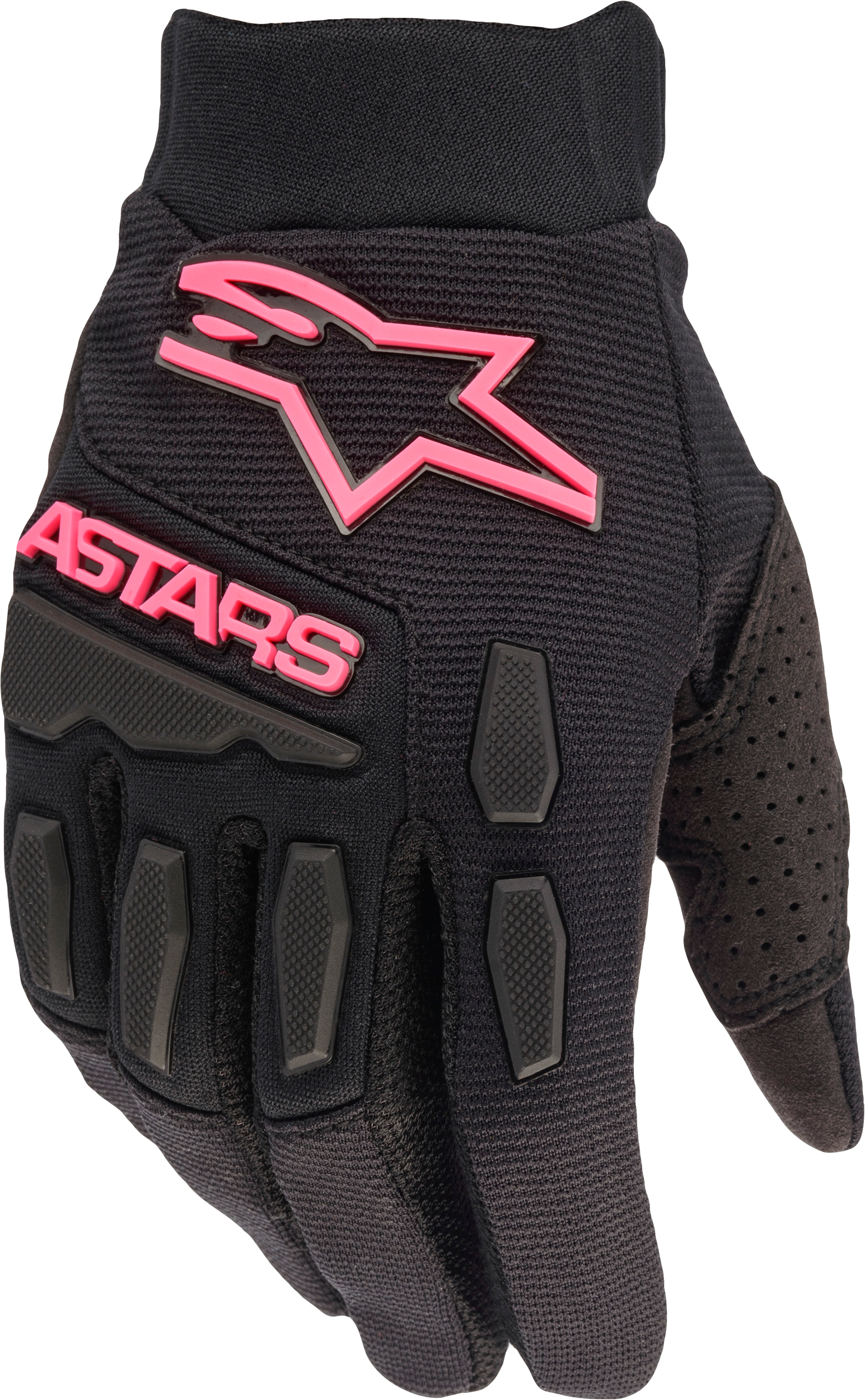 Alpinestars Stella Full Bore Gloves Black/Fluorescent Pink Small 3583622-1390-S
