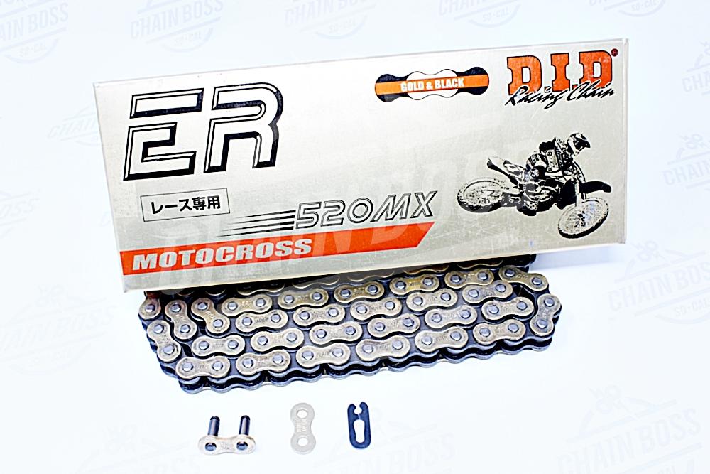 DID 520 x 114 Links MX Racing Series  Non Oring Gold Drive Chain