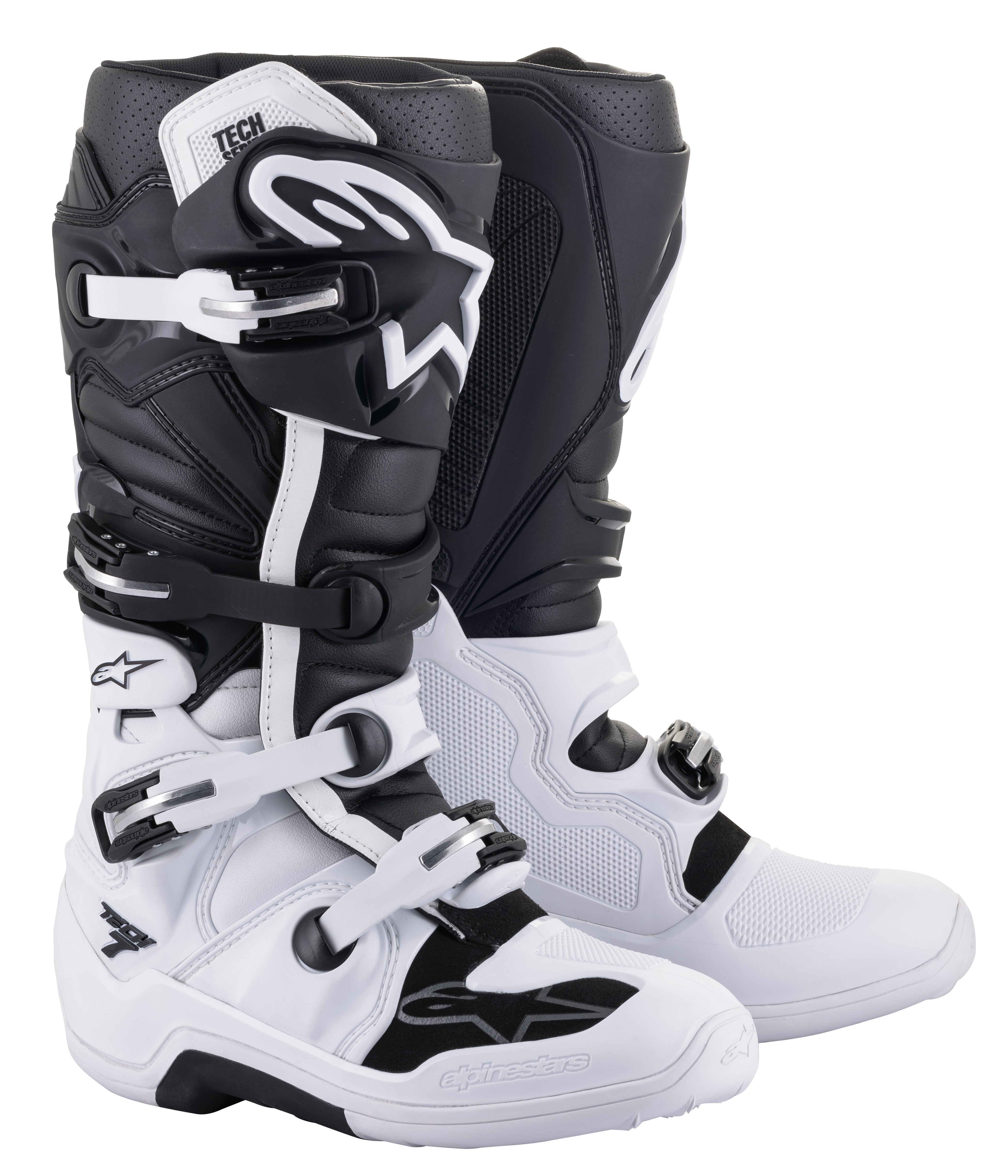 Alpinestars Tech 7 Mx Boots White/Black Us 10 2012014-21-10