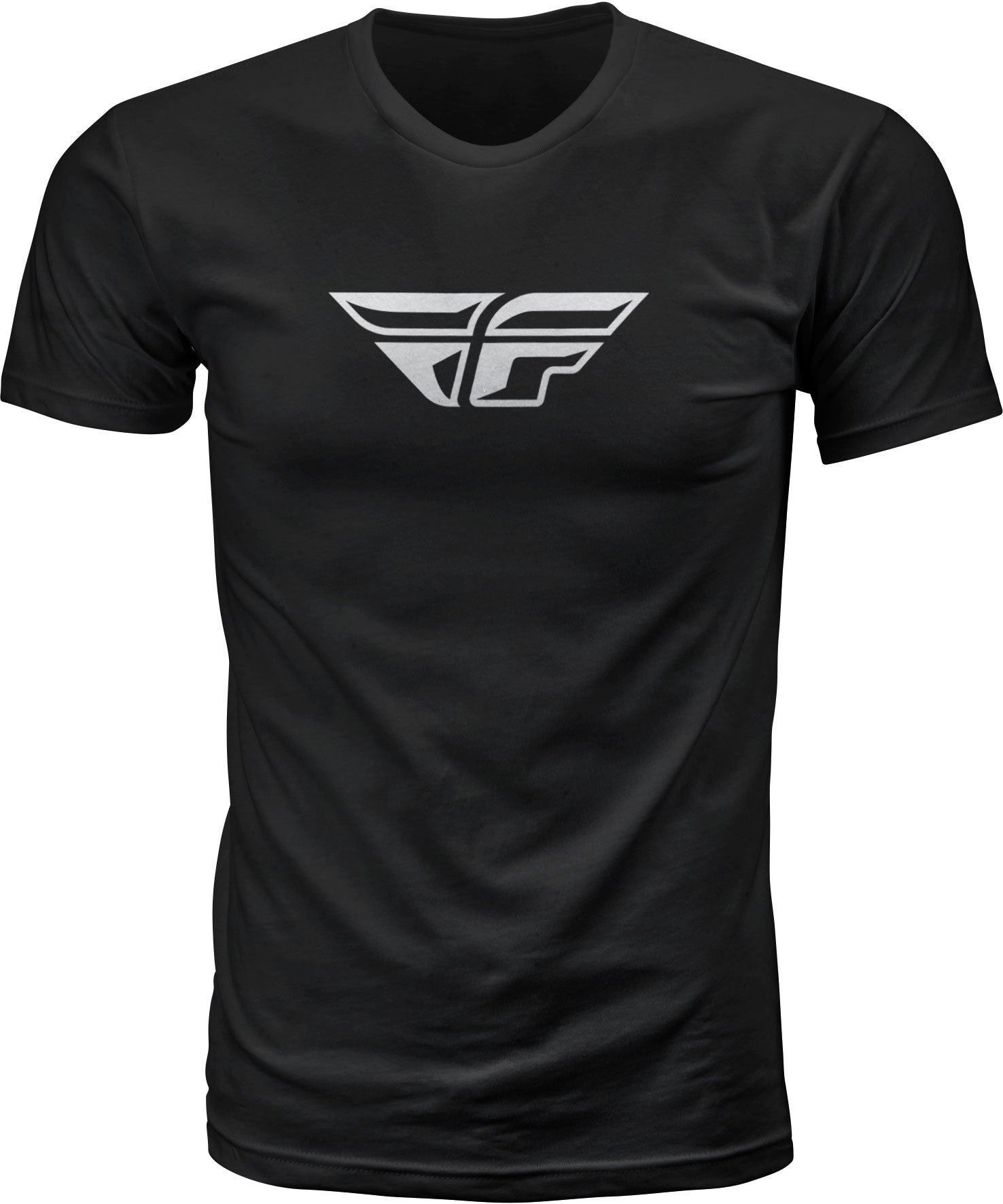 Fly Racing F-Wing Tee Black Large 352-0610L