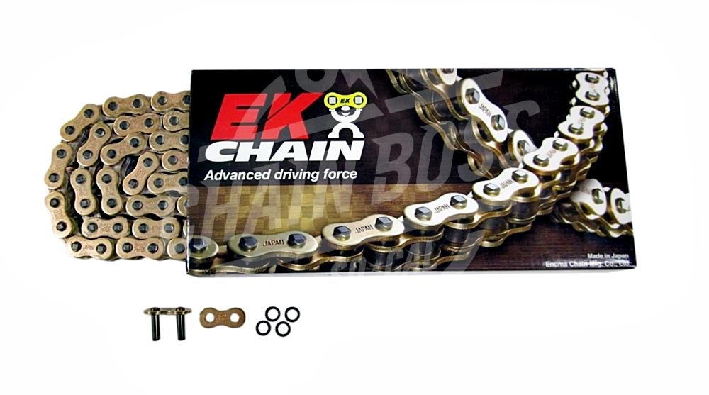 EK Chains 520 x 116 Links MVXZ2 Series Xring Sealed Gold Drive Chain