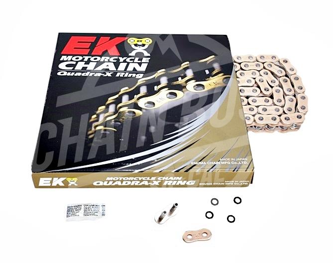 EK Chains 530 x 118 Links ZVX3 Extreme Series Xring Sealed Gold Drive Chain