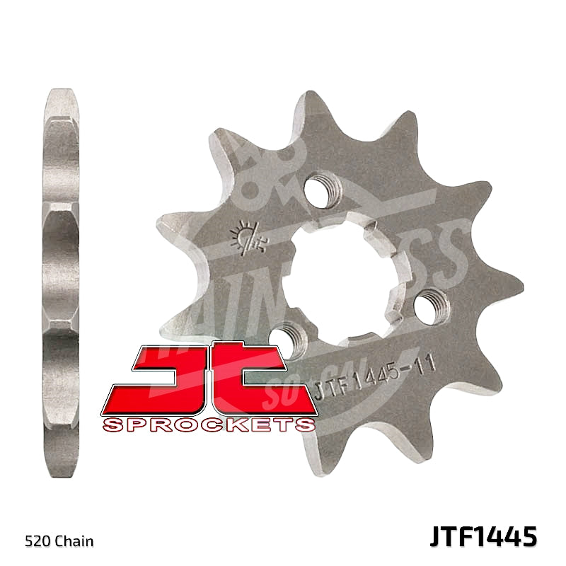 JT Sprockets 520 Front Sprocket Steel 11 Teeth Natural JTF1445.11 - chainboss