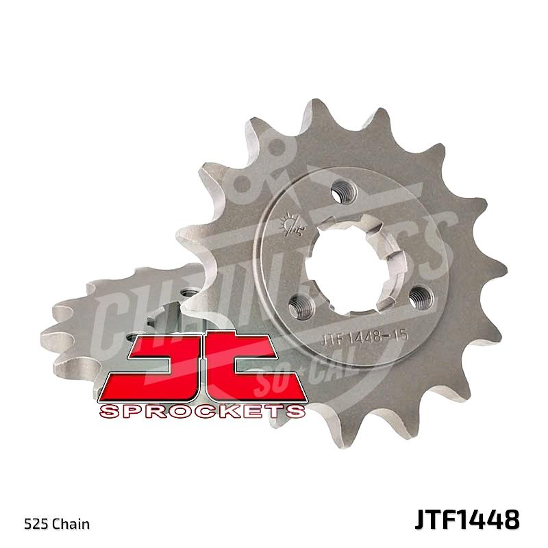 JT Sprockets 525 Front Sprocket Steel 14 Teeth Natural JTF1448.14