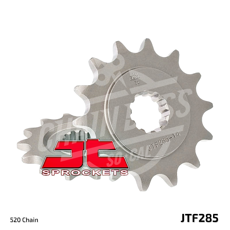 JT Sprockets 520 Front Sprocket Steel 13 Teeth Natural JTF285.13 - chainboss