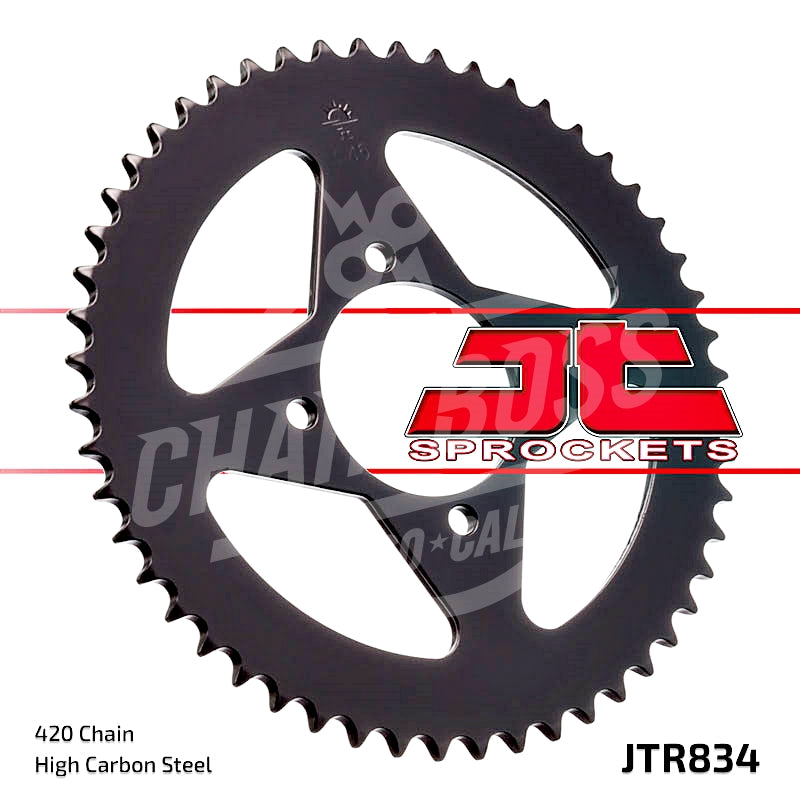 JT Sprockets 420 Rear Sprocket Steel 32 Teeth Black JTR834.32 - chainboss