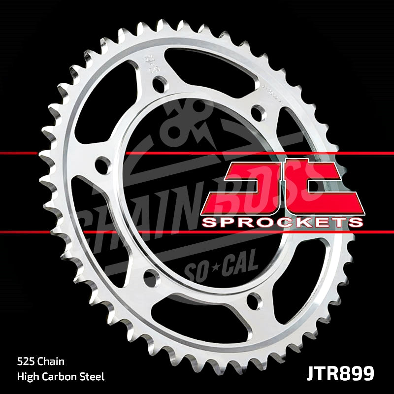 JT Sprockets 525 Rear Sprocket Steel 42 Teeth Silver JTR899.42 - chainboss