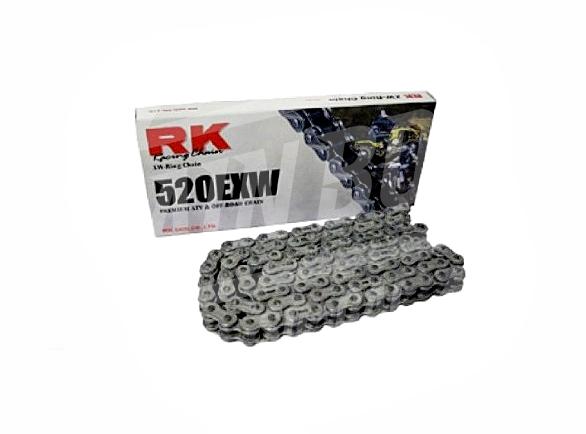 RK Chains 520 x 118 Links EXW Series Xring Sealed Natural Drive Chain