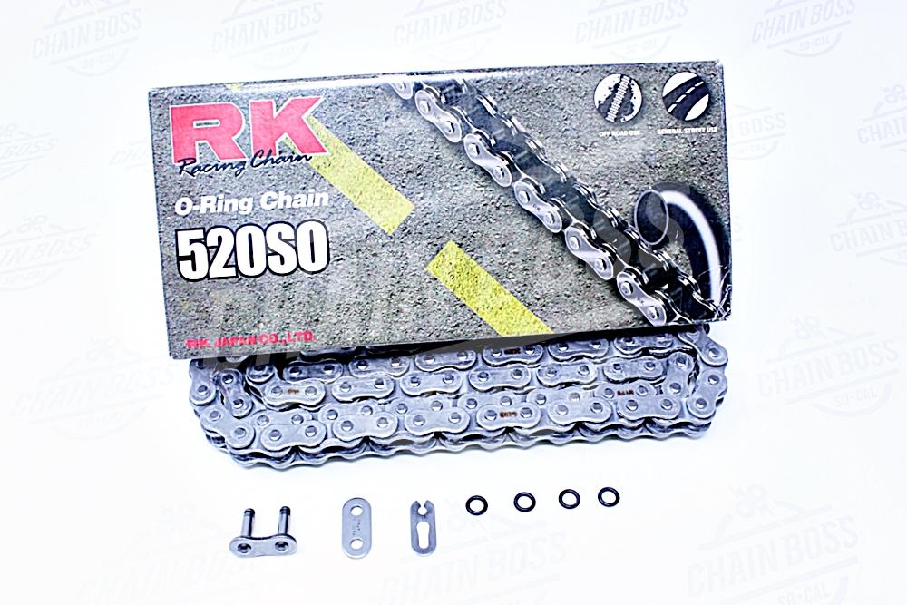 RK Chains 520 x 36 Links SO Series Oring Sealed Natural Drive Chain