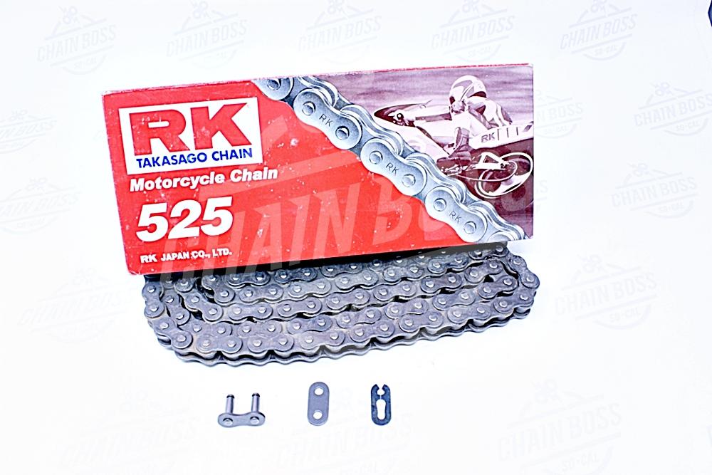 RK Chains 525 x 110 Links Standard Series  Non Oring Natural Drive Chain
