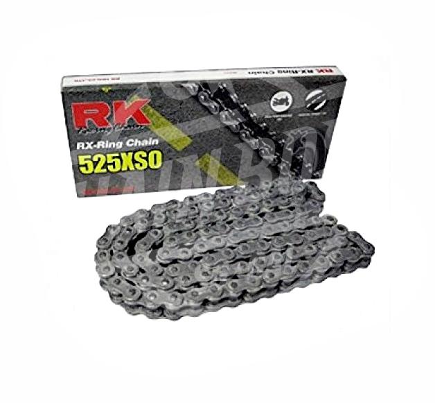 RK Chains 525 x 98 Links XSO Series Xring Sealed Natural Drive Chain